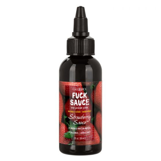 Salsa Fuck con sabor a fresa a base de agua 2 Oz