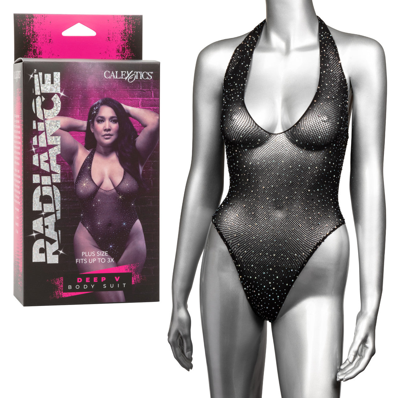 Body con escote en V profundo Radiance Plus