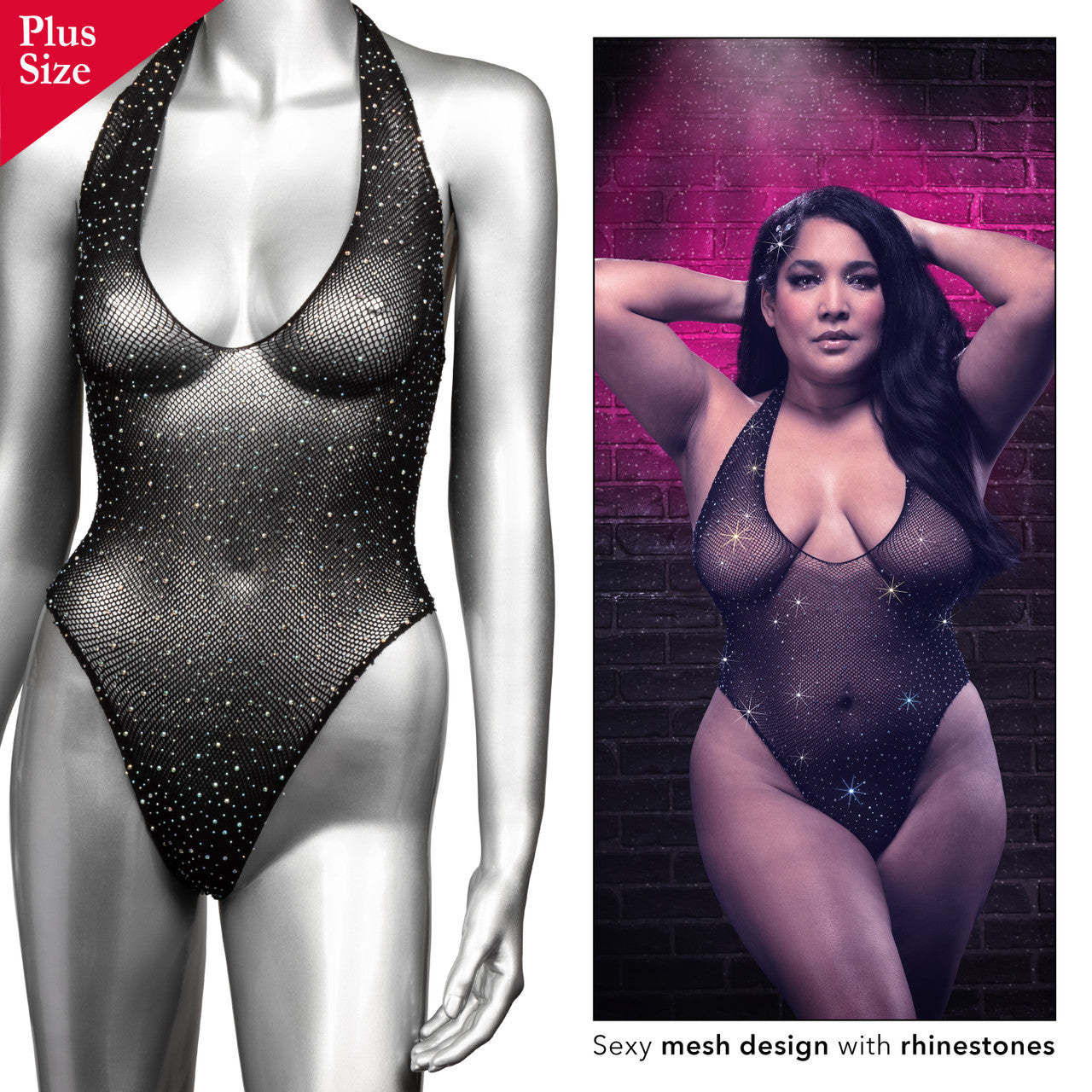 Body con escote en V profundo Radiance Plus
