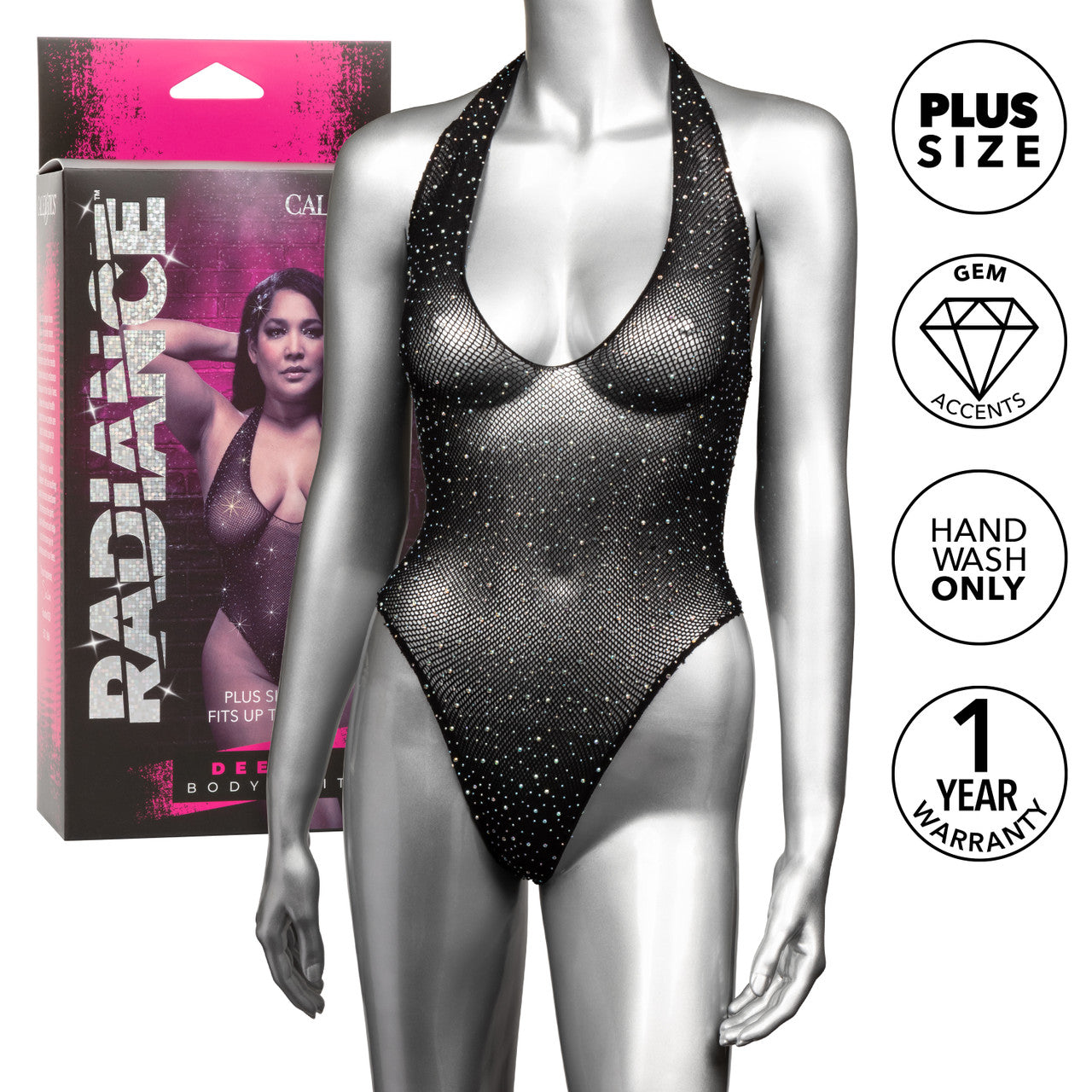 Body con escote en V profundo Radiance Plus