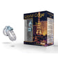Vegas World Cage Kit Jaula para pene transparente de 85 mm