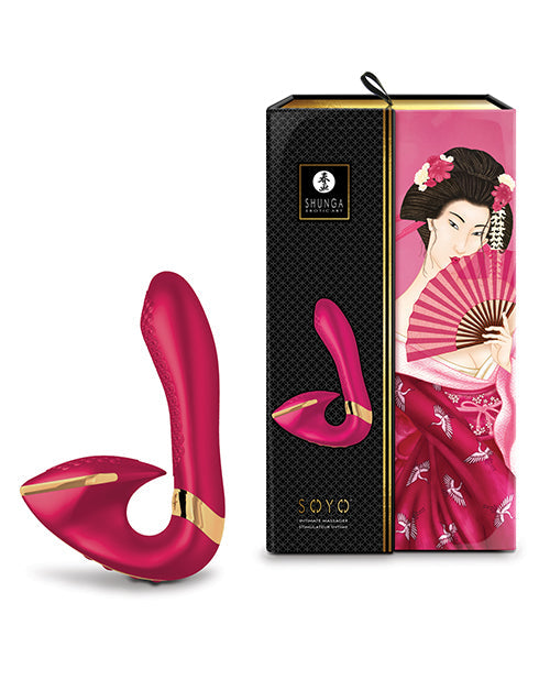 Shunga Soyo Intimate Massager Raspberry