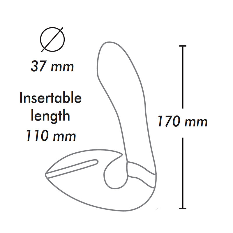 Shunga Soyo Intimate Massager Raspberry