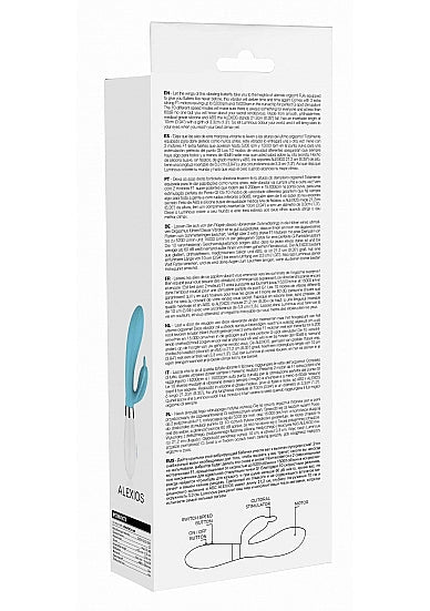 Vibrador Bliss Mariposa Turquesa