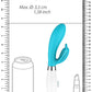 Vibrador Bliss Mariposa Turquesa