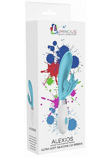 Vibrador Bliss Mariposa Turquesa