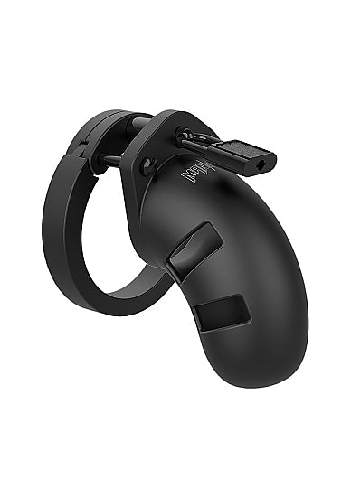 Dispositivo de castidad con jaula para pene de silicona Mancage modelo 20 - 3,5 pulgadas