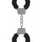 Furry Temptation Handcuffs in Midnight
