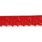 Máscara de encaje Mystere Rojo