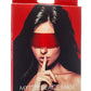 Máscara de encaje Mystere Rojo