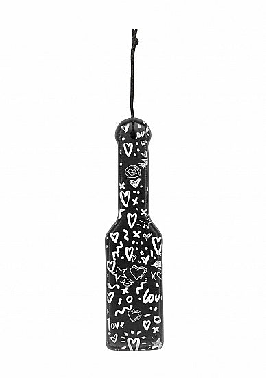 Graffiti Glam Paddle - Black