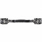 Graffiti Glam Handcuffs with Handle - Black