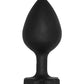 Onyx Fortune Diamond Butt Plug