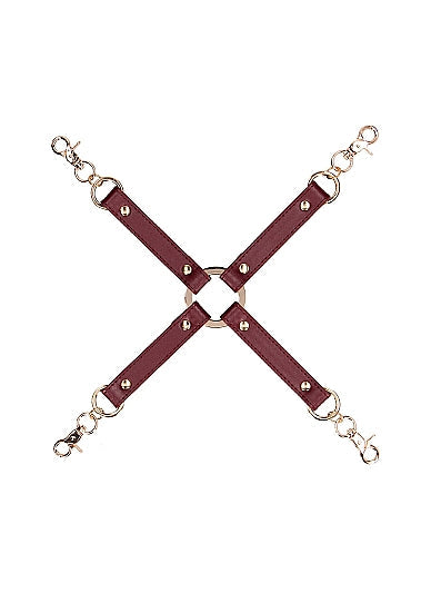 Conector Hogtie Halo Carmesí