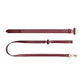 Ouch Halo Collar W/ Leash Burgundy