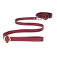 Ouch Halo Collar W/ Leash Burgundy