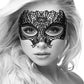 B&w Lace Eye Mask Princess