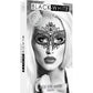 B&w Lace Eye Mask Queen