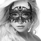 B&w Lace Eye Mask Empress