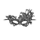 B&w Lace Eye Mask Royal