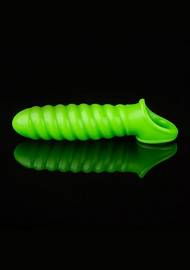 Funda para pene estirable Glow Swirl