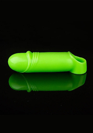 Funda para pene elástica, gruesa, suave y brillante