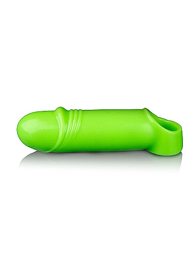 Funda para pene elástica, gruesa, suave y brillante