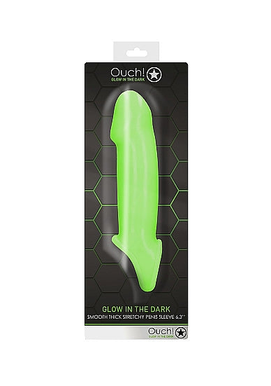 Funda para pene elástica, gruesa, suave y brillante