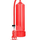 Bomba de principiante de lujo roja