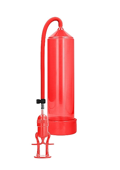Bomba de principiante de lujo roja