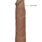 Realrock 8in Dong Tan W/o Testicles