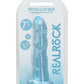 Realrock Consolador No Realista Con Ventosa 7in Azul