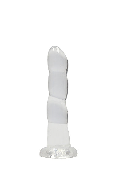 Realrock Consolador No Realista Con Ventosa 7in Transparente