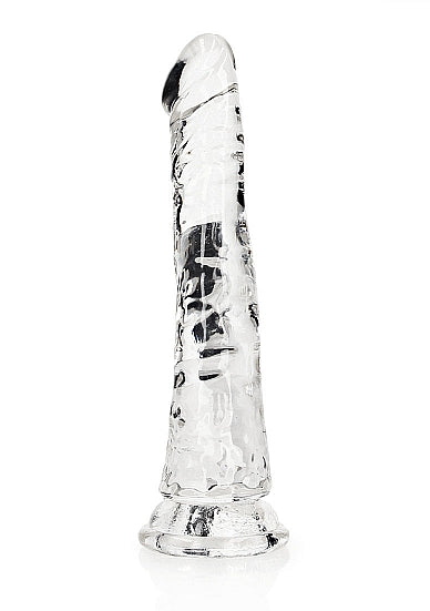 Consolador Realrock Slim 6in Transparente