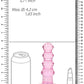 Realrock Curvy Dildo Or Butt Plug Pink