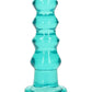 Consolador O Plug Anal Curvy Realrock Turquesa