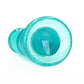 Consolador O Plug Anal Curvy Realrock Turquesa
