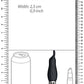 Royal Gems Black Sparkle Rechargeable Bullet