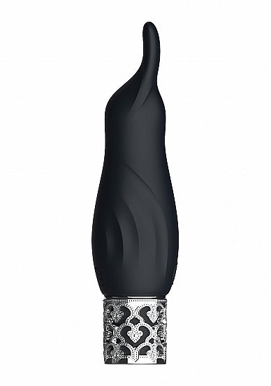Royal Gems Black Sparkle Rechargeable Bullet