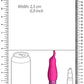 Royal Gems Sparkle Pink Rechargeable Silicone Bullet