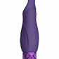 Bala de silicona recargable color morado brillante de Royal Gems