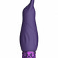 Bala de silicona recargable color morado brillante de Royal Gems
