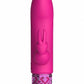 Bala de silicona recargable rosa deslumbrante Royal Gems