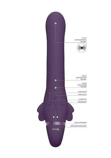 Vive Satu Vibrador Morado