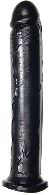 Cock W/suction Black 10in