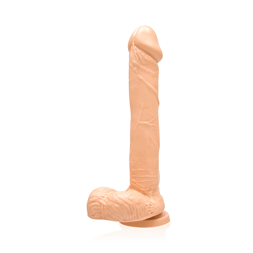 Ignite Cock W/bolas 9in Carne W/ventosa