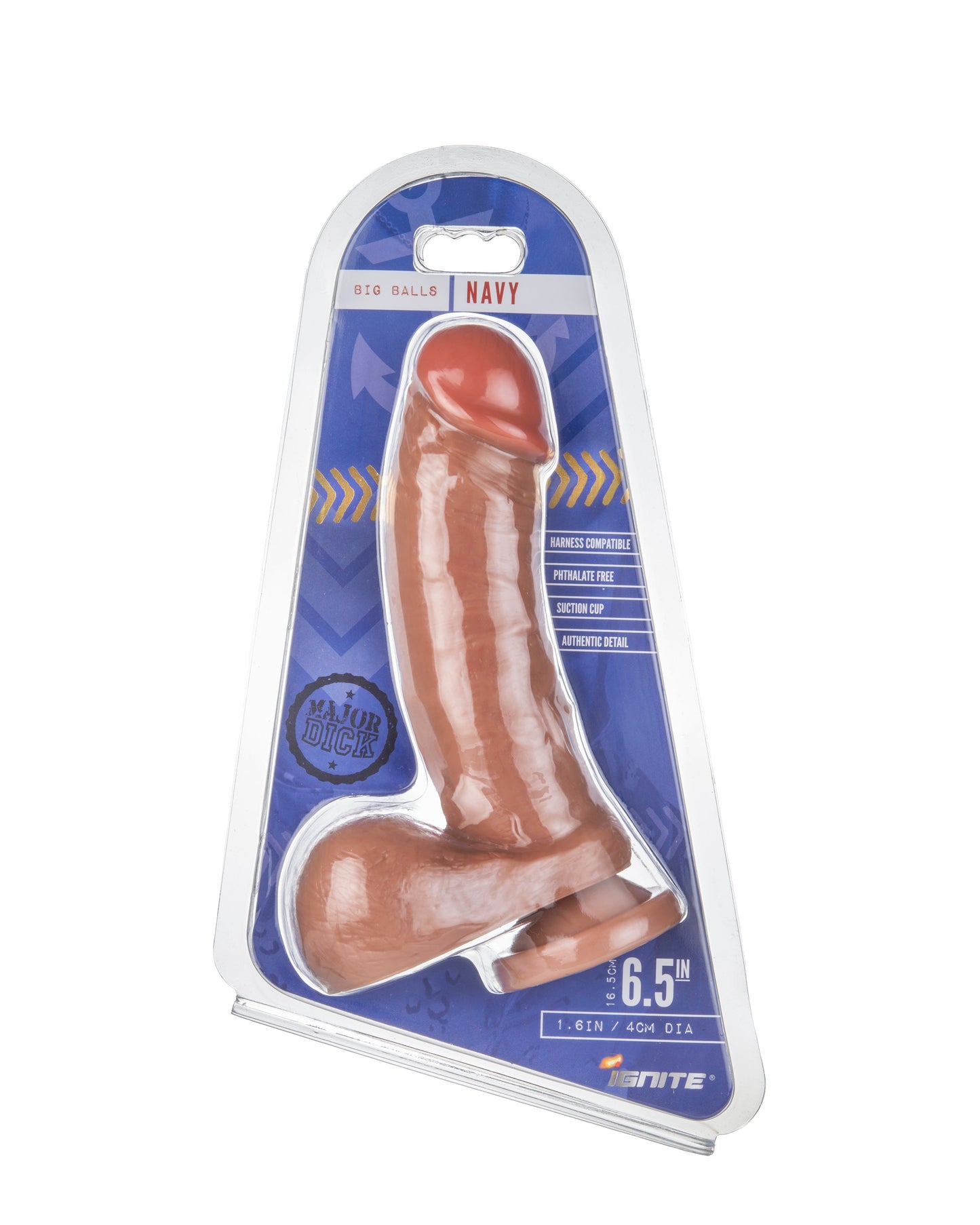 Major Dick Azul Marino Caramelo