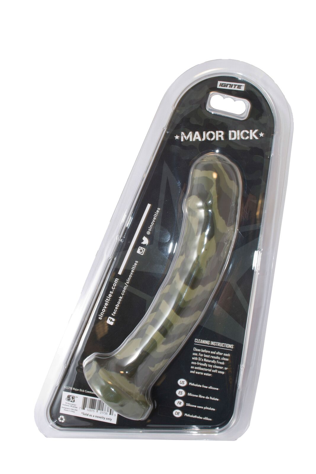 Major Dick Commando 7.25 Dong Camo Verde Sin Cortes "