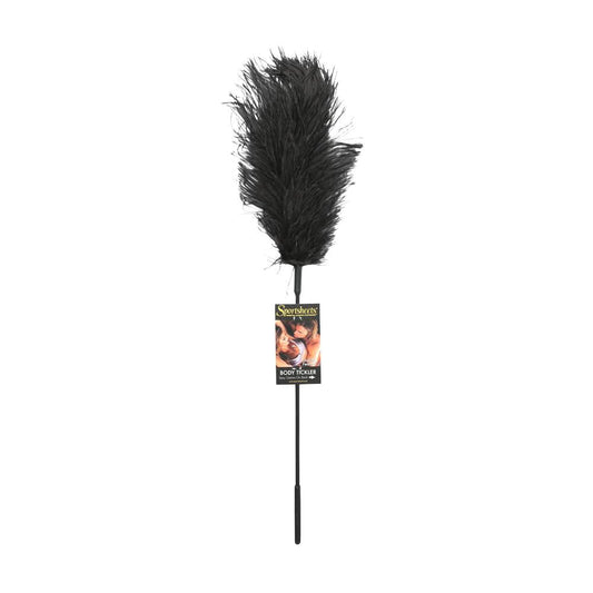 Crimson Plume Ostrich Feather