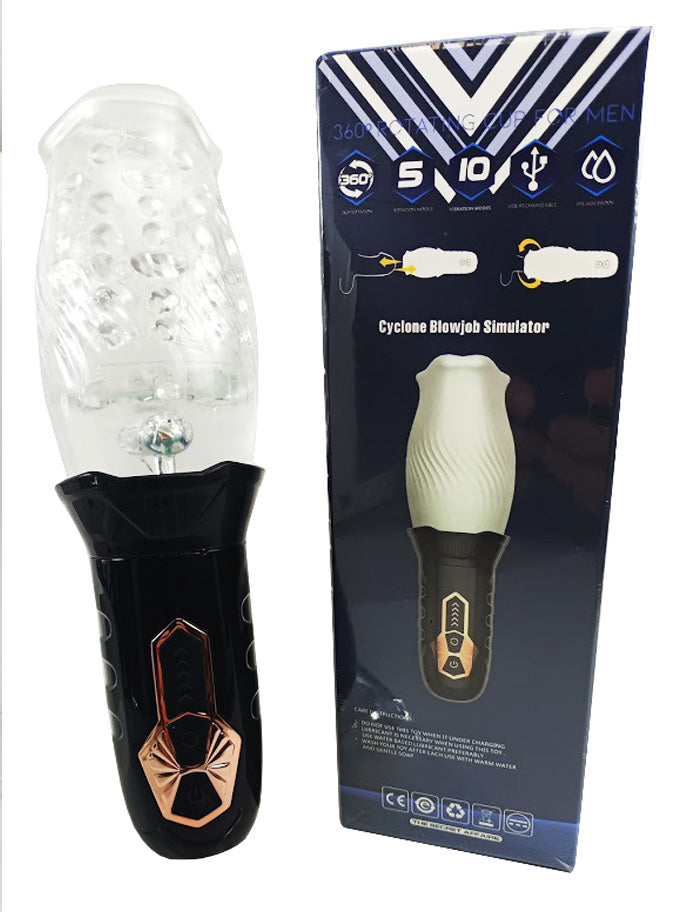 Masturbador de sexo oral Cyclone (la rosa masculina)